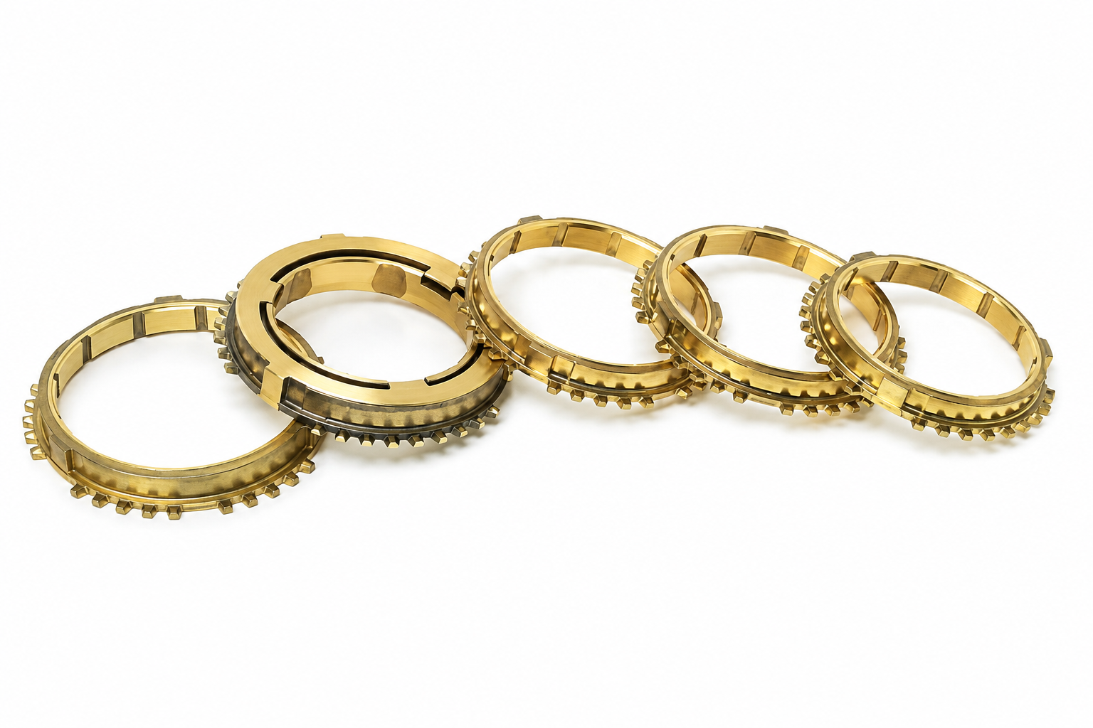 Synchrotech 01-05 Civic D17 1-5 Brass Synchro Set